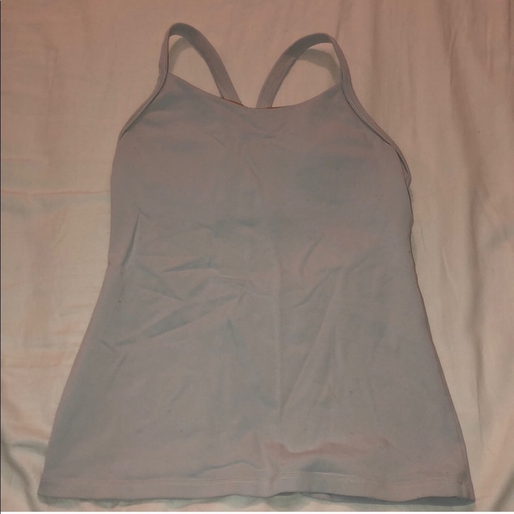 Woman’s Lululemon Power to the Y tank top